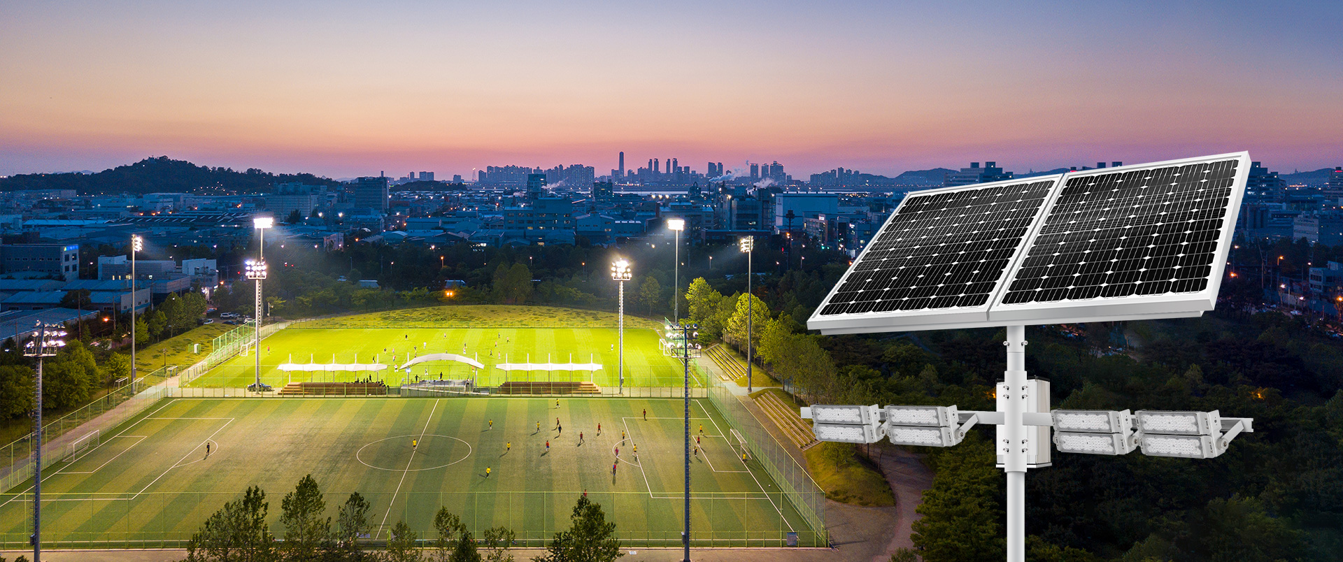 solar led flood lights